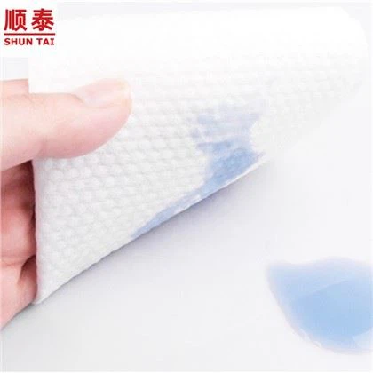 Spunlace neaustinis audinys drėgnoms servetėlėms